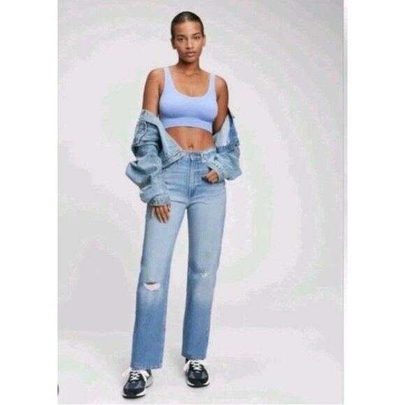 Vtg 90s Y2K Gap Womens Loose Fit Button Fly Classic Medium Wash Size 16 Jeans - Picture 1 of 16